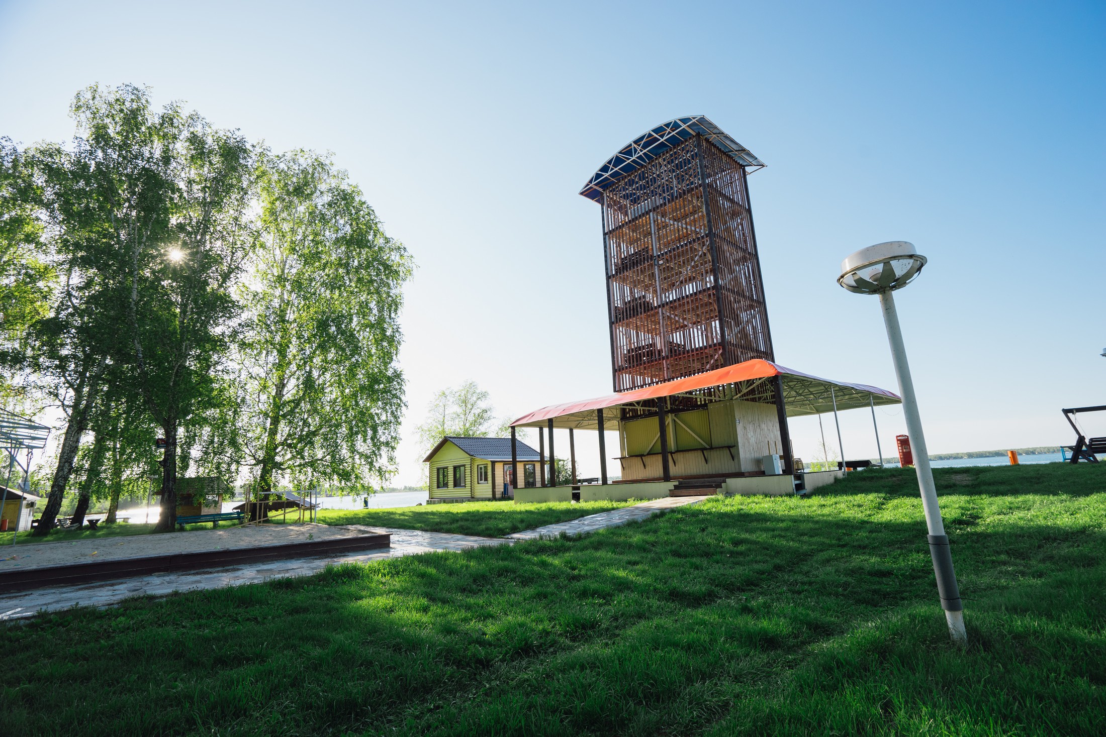 База Отдыха Аквапарк Кум-Куль - домики, отдых на природе